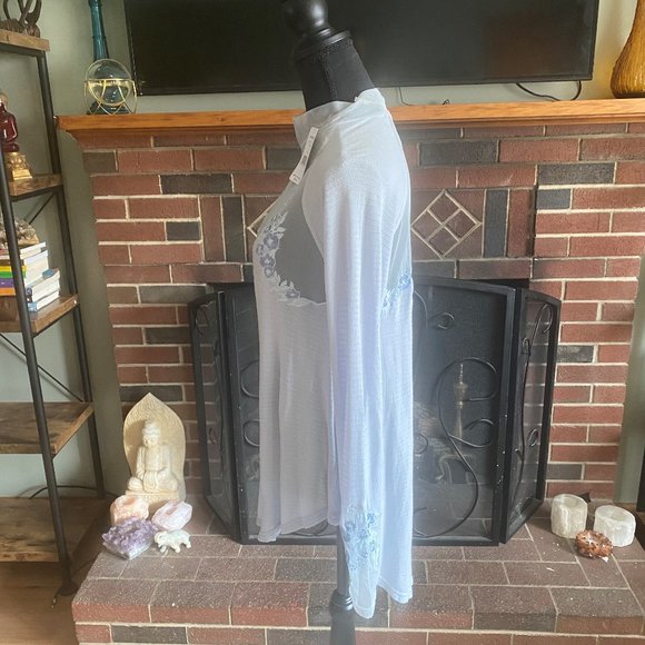 NWT Free People Shear blouse - Picture 2 of 4